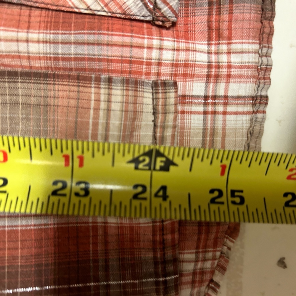 Rustler by Wrangler Men’s small pearl button up short sleeve - Picture 5 of 6